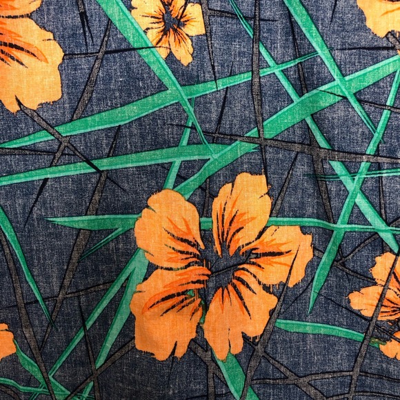 Urban Pipeline Floral Hawaiian Short Sleeve Shirt 100% Cotton Size Small - Picture 4 of 7